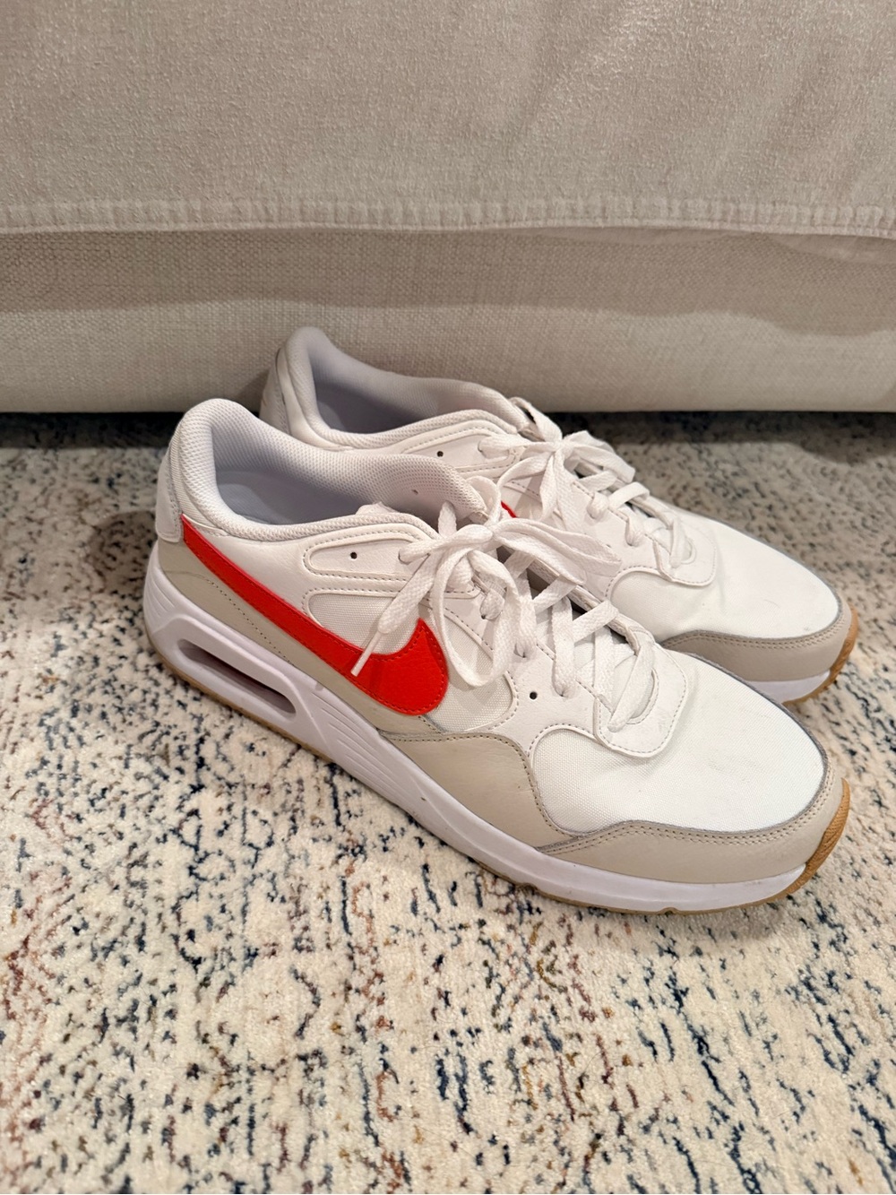 Nike Air Max SC White Picante Red